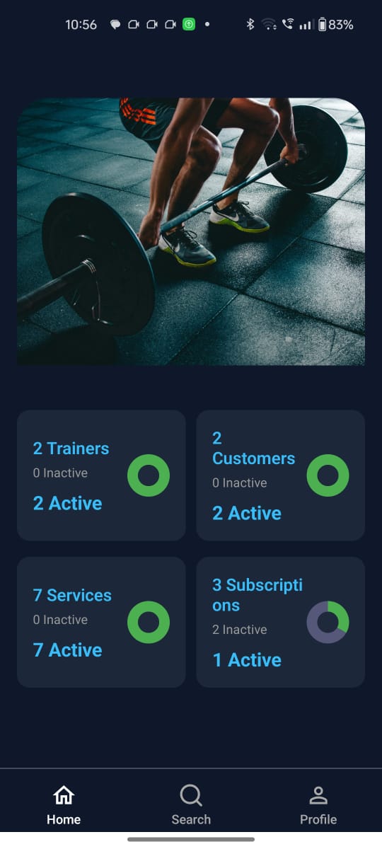 Flex Genie App Screens